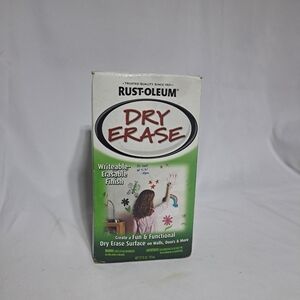 Rust-Oleum White‎ Dry Erase Paint Kit 1 Qt White NEW